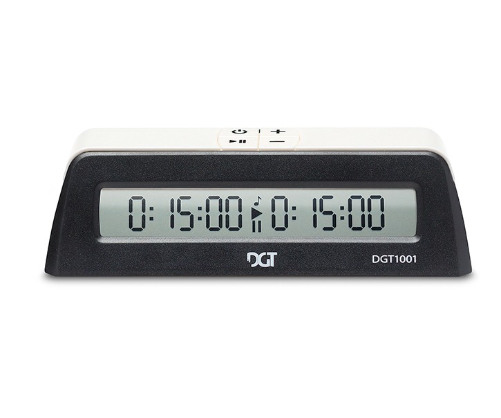 DGT 1001 BLACK Game Timer Digital Chess Clock