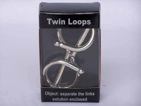 Twin Loops Chrome Puzzle