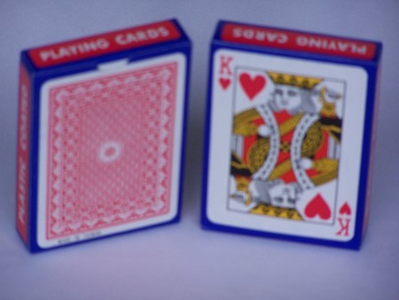 Playing Cards - plastic coated, single pack only