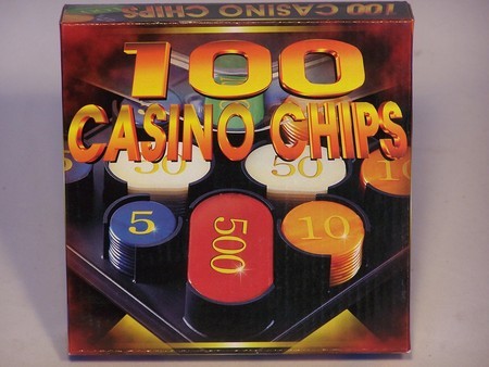 Casino Chips &Accessories - Casino chips plastic box 100 Numbered