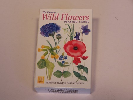 Heritage Playing Cards - Wild flowers of Britain