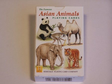 Heritage Playing Cards - Asian Animals