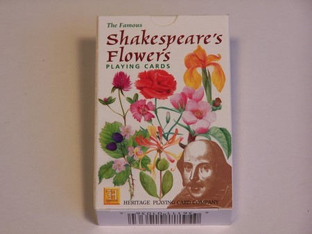 Heritage Playing Cards - Shakespeare's Flowers