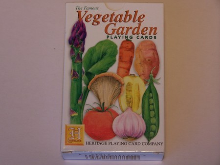 Heritage Playing Cards - Vegetable Garden