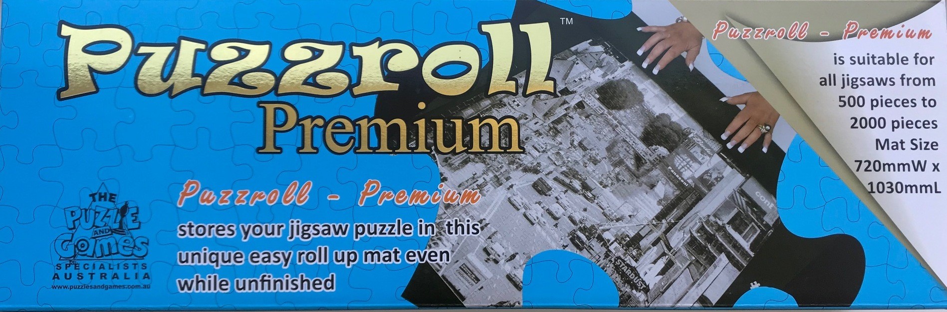 Jigsaw Puzzroll Premium - Jigsaw storage roll, Puzzroll Premium to suit 500-2000 piece