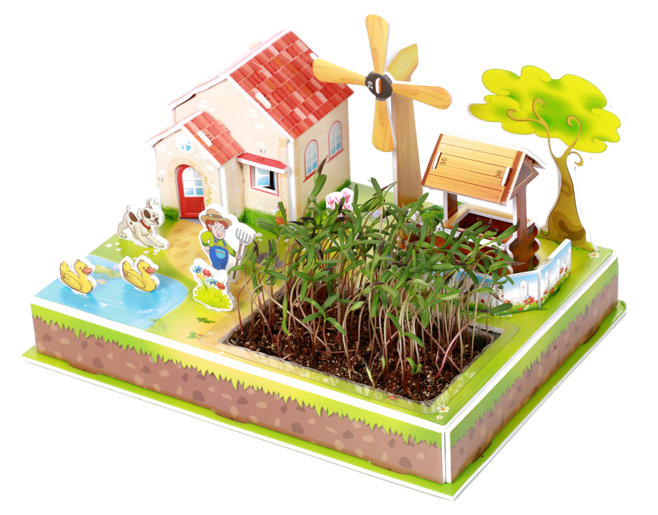 3D Puzzles: "WINDMILL FARM"  