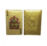 Dal Rossi Italy Luxury 24k 99.9% Genuine Gold Plated Playing cards.