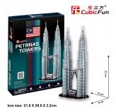 Cubic Fun - 3D Puzzle: Petrnas Tower