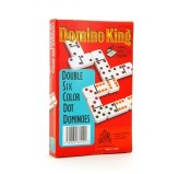 Dominoes - Domino King, double 6, colour dots, spinners