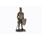 Dal Rossi Pewter MEDIEVAL WARRIOR - WEARING LION MASK Pewter Figurines height from 110mm to 160mm