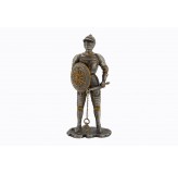 Dal Rossi Pewter WARRIOR SERIES-HOLDING CHAINED