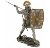 Dal Rossi Pewter MEDIEVAL WARRIOR - HOLDING SHIELD Pewter Figurines height from 110mm to 160mm