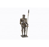 Dal Rossi Pewter MEDIEVAL WARRIOR - PIKE IN LEFT
