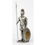 Dal Rossi Pewter MEDIEVAL WARRIOR - HOLDING SHIELD Pewter Figurines height from 110mm to 160mm