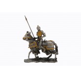 Dal Rossi Pewter KNIGHT HOLDING SPEAR Pewter Figurines height from 110mm to 160mm