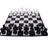 Giant Nylon Fabric Chess Board 280cm BOARD ONLY To suit 60cm Chess pieces