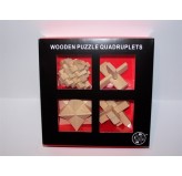Le Mi Arts Series - Wooden Puzzles Set of 4