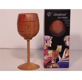 Montreal 3D Puzzles - Wine Glass Puzzle, Wood