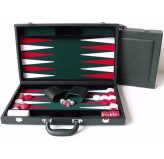 Dal Rossi Green Backgammon 18" PU Leather