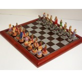 Hand Painted Theme Polyresin Chess - Zodiac (StarSigns) Chess pieces 75mm pieces, Board Not Include