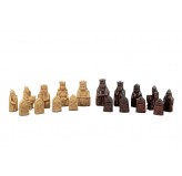Dal Rossi Italy, Isle of Lewis Chessmen Small 80mm Pieces 