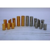 Dal Rossi Italy, Modern Gold and Silver Chessmen 75mm Chessmen ONLY
