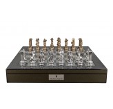 Dal Rossi Italy European Warriors on a Carbon Fibre Finish, Chess Box 20” with compartments
