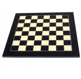 Dal Rossi Chess board, Black / Erable 50cm Chess Board