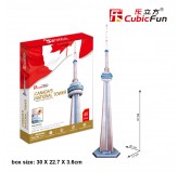 Cubic Fun - 3D Puzzle: "Canda's National Tower"  (48pc)