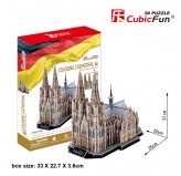 Cubic Fun - 3D Puzzle: Cologne cathedral