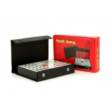 Mahjong, black vinyl case, 22cm