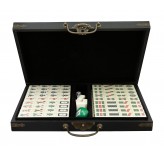 Dal Rossi Italy Mahjong Hong Kong, large tiles, attache case Counting Sticks are Not included
