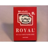 Playing Cards - Royal 100%plastic, large index, Single Pack