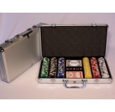 Casino Chips &Accessories - Poker chips 300pc aluminium att case 11.5gm