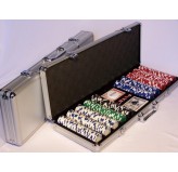 Casino Chips &Accessories - Poker chips 500pc aluminium att case 11.5gm
