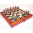 Hand Paint Chess Set - "Robin Hood" Theme with 75mm pieces, 45cm Chess Set Board + Storage Box