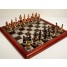 Hand Paint Chess Set - "Battle of Waterloo" Theme with 75mm pieces, 45cm With Board