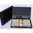 Mahjong, black vinyl case, with sticks 32cm