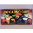 Casino Chips &Accessories - Casino chips, plastic box, numbered, 200pc